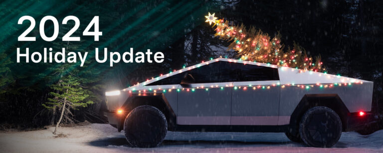 tesla christmas update 2024 lista